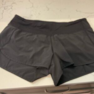 Lululemon Women's Black Athletic Shorts